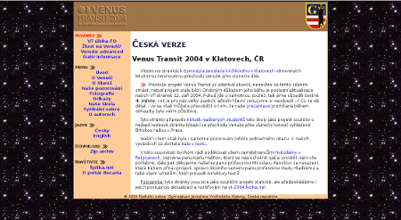 Venus transit 2004